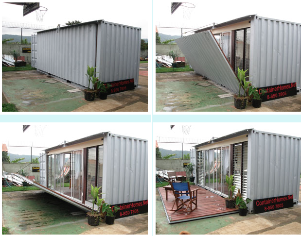 Shipping Container Studio Apartment