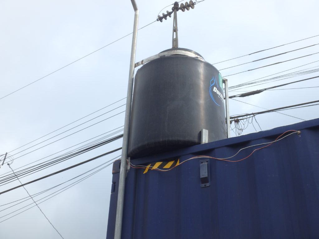 Water Tank on shipping container