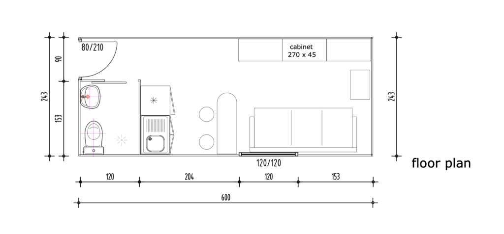 20ft Container Home For