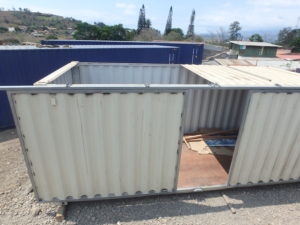 Merging two shipping containers