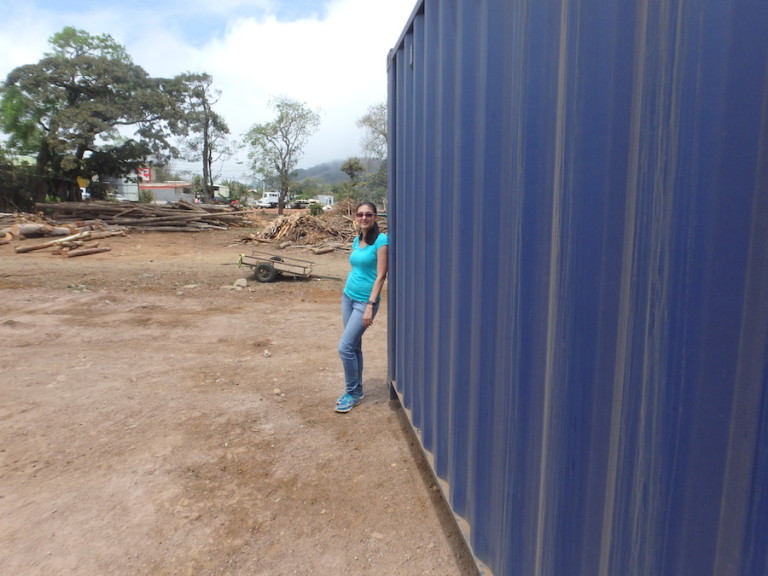 Container home build process
