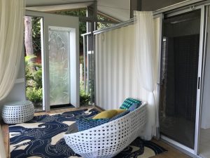 Ocean view shipping container home