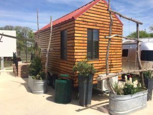 An intimate interview with a Tiny Home resident and dog!