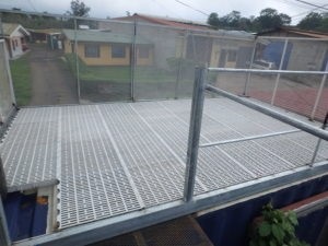 Building a Rooftop Deck on a Container Home in Costa Rica