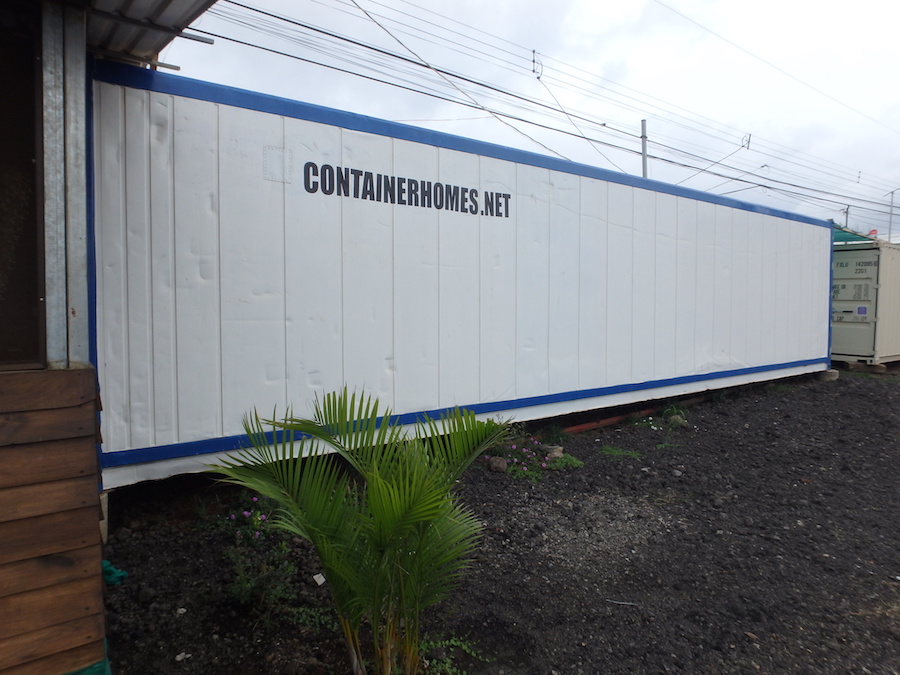 Emergency Shelter Built from a 40ft Refrigerated Container
