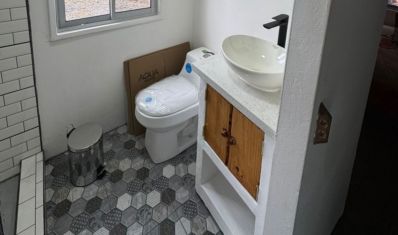 How to Install a Bathroom in a Shipping Container Home