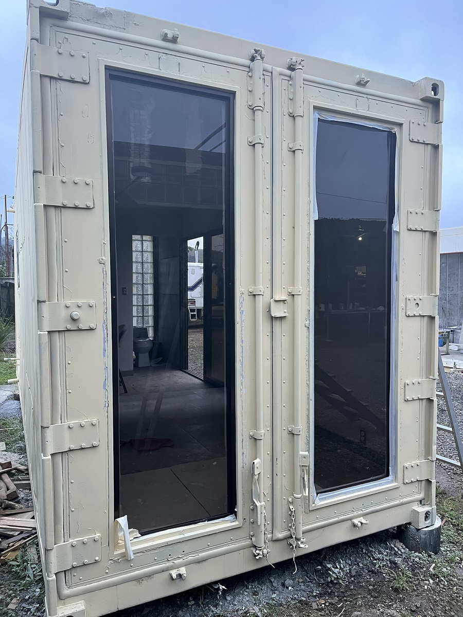 How To Install A Window in A Shipping Container Home
